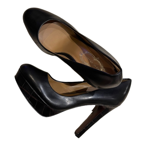 Elie Tahari Eleanor Platform Heels Size 7 (37.5 EU) - Picture 6 of 11